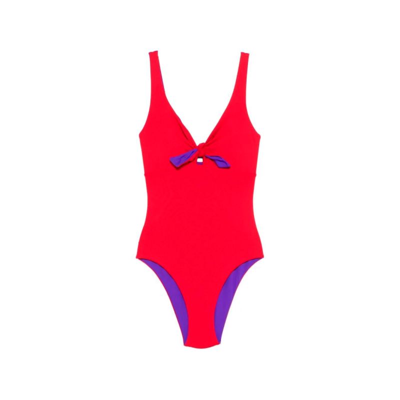 Fisico Women One-Piece Swimsuit With Knot
